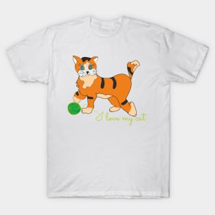 Cat love T-Shirt